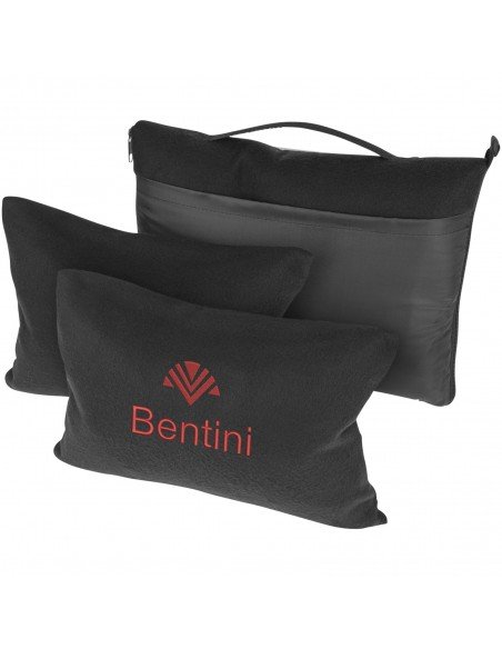 Chill outdoor blanket with 2 inflatable pillows