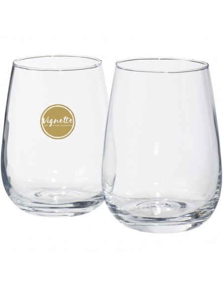 Barola wine glass writing set
