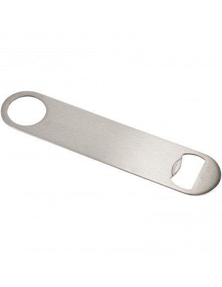 Paddle bottle opener