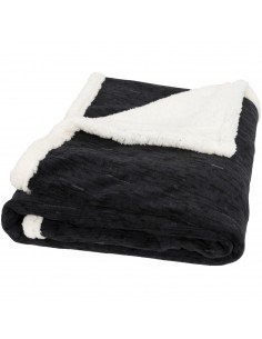 Sam heathered fleece plaid blanket