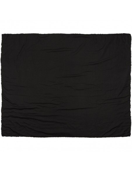 Far sherpa plaid blanket