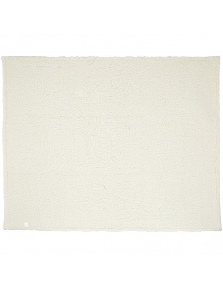 Far sherpa plaid blanket