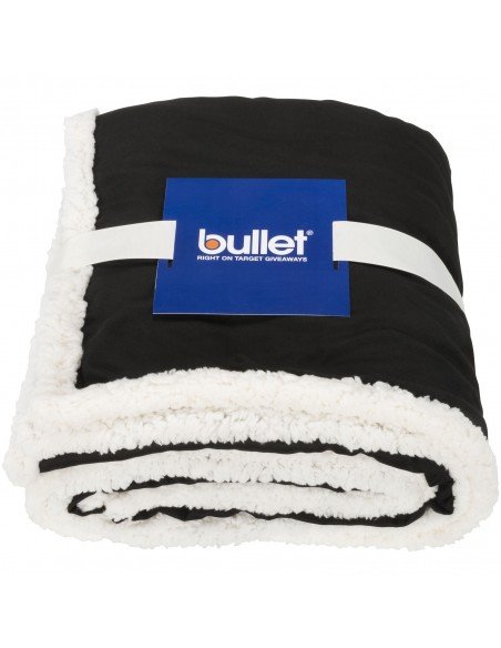 Far sherpa plaid blanket