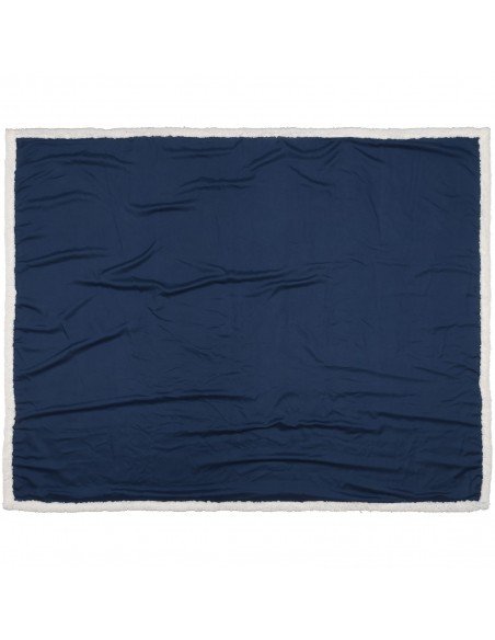 Far sherpa plaid blanket