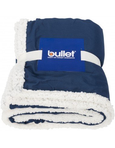 Far sherpa plaid blanket