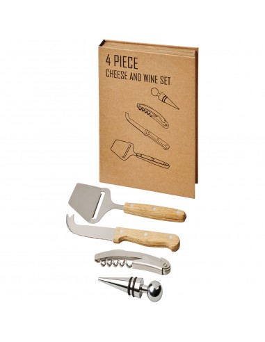 Reze 4-piece wine and cheese gift set