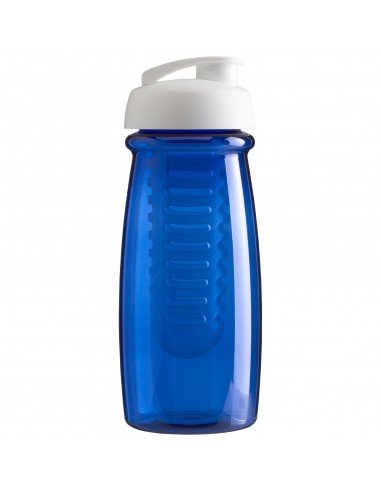H2O Pulse® 600 ml flip lid sport bottle & infuser