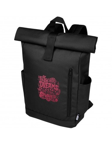 Byron 15.6" GRS RPET roll-top...