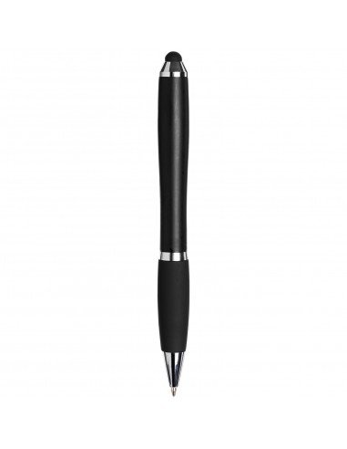 Curvy stylus ballpoint pen