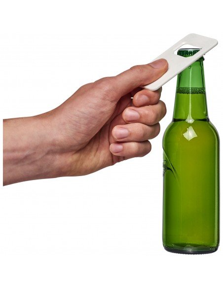 Ojal rectangular-shaped bottle opener