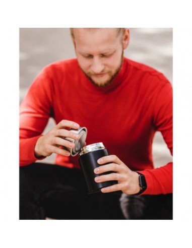 Warmer vacuum container 450 ml, black