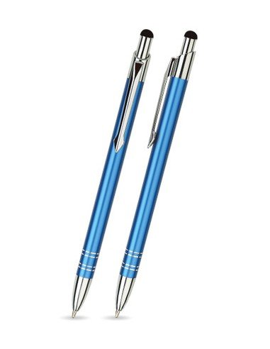 Metaliniai tušinukai su logo Metaliniai tušinukai su logo