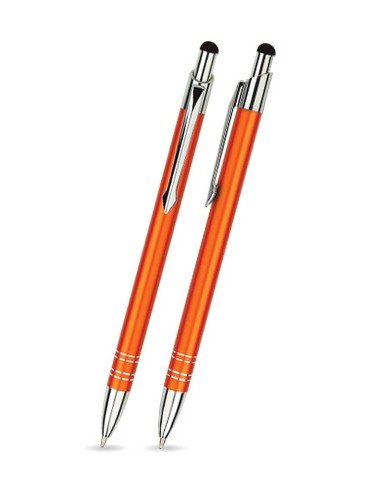 Metaliniai tušinukai su logo Metaliniai tušinukai su logo