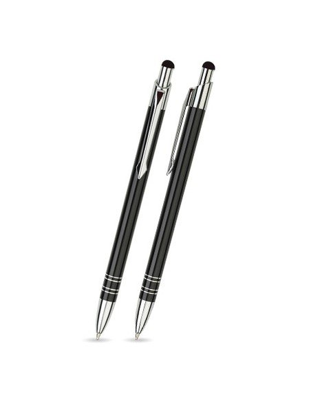 Metaliniai tušinukai su logo Metaliniai tušinukai su logo