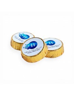 Chocolate "Checkers" with logo 2