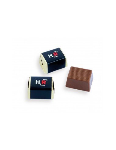 Chocolate candy "Rocher" with logo
