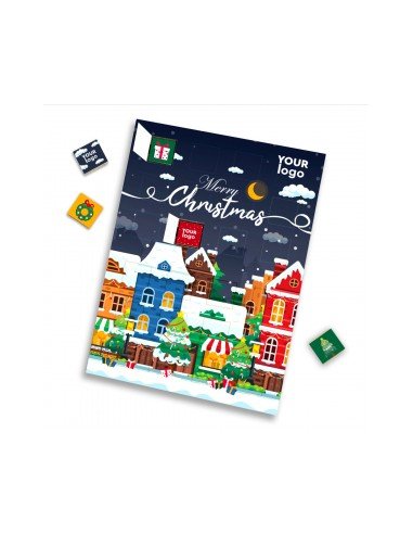 Advent calendar with neapolitans