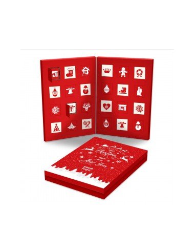 Advent calendar with neapolitans "Book" Advent calendar with neapolitans "Book"