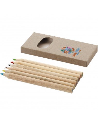 Artemaa 6-piece pencil colouring set