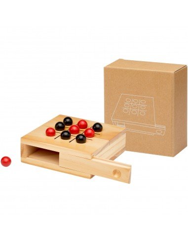 Strobus wooden tic-tac-toe game