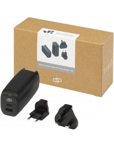 ADAPT 25W recycled plastic PD travel...