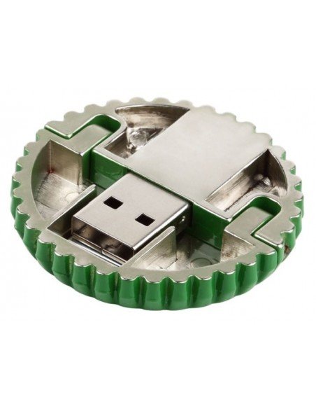 Metalinės USB atmintinės Kamštelis