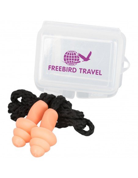 Bazz reusable noise reduction ear plugs in case