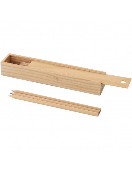 Pines 12 dalių medinių pieštukų rinkinys Pines 12 dalių medinių pieštukų rinkinys