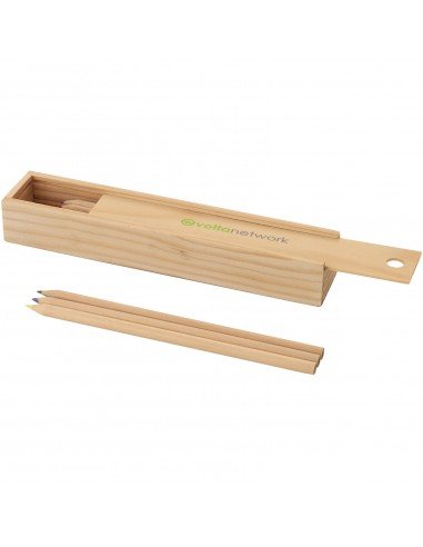 Pines 12 dalių medinių pieštukų rinkinys Pines 12 dalių medinių pieštukų rinkinys