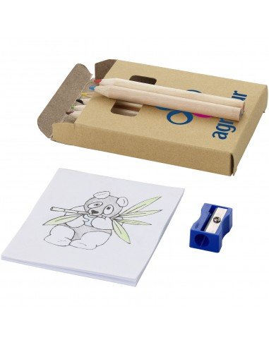 Streaks 8-piece colouring set