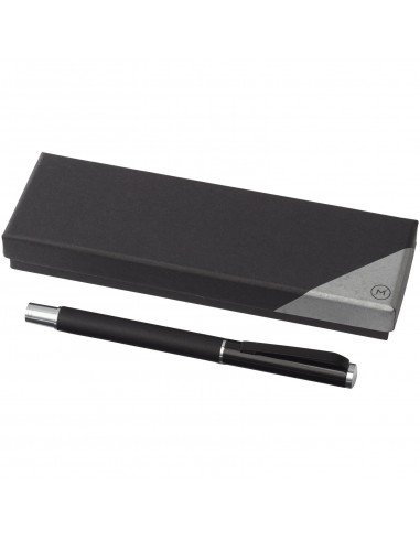 Pedova rollerball pen with leather barrel