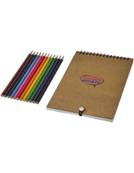 Claude colouring set with notebook Claude colouring set with notebook