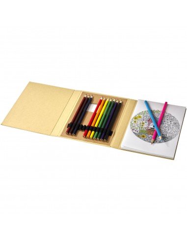 Pablo colouring set with drawing paper
