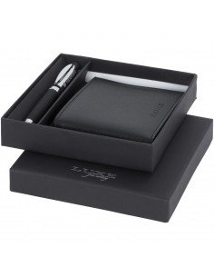 Baritone ballpoint pen and wallet gift set 2