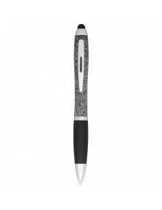 Nash speckled ballpoint pen with stylus