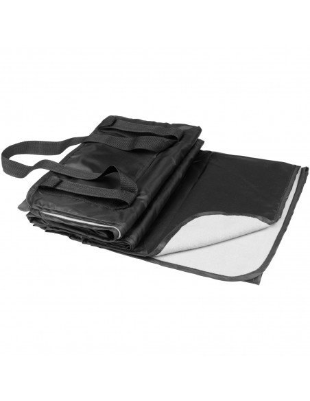 Roler picnic plaid with carrying strap