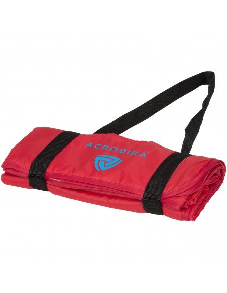 Roler picnic plaid with carrying strap