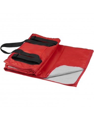 Roler picnic plaid with carrying strap