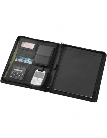 Wave A4 zippered portfolio