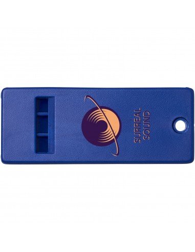 Wanda flat whistle with large branding surface