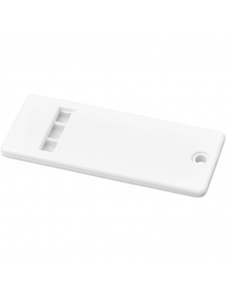 Wanda flat whistle with large branding surface