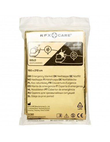 Frederik 2-function emergency blanket