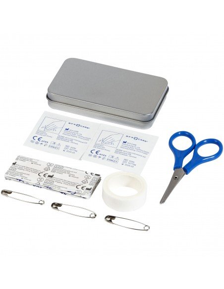 Vincent 12-piece first aid tin box Vincent 12-piece first aid tin box