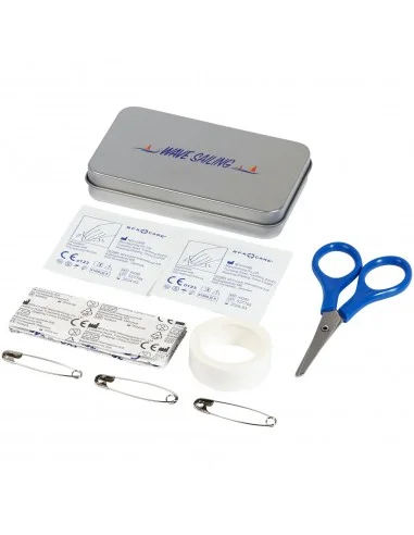 Vincent 12-piece first aid tin box Vincent 12-piece first aid tin box