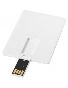 Slim card-shaped 4GB USB flash drive