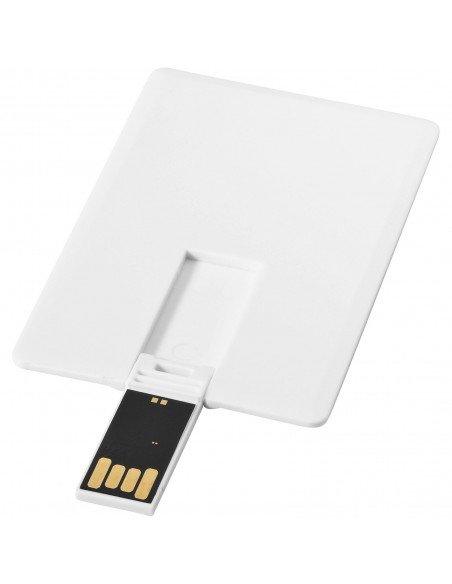 Slim card-shaped 4GB USB flash drive