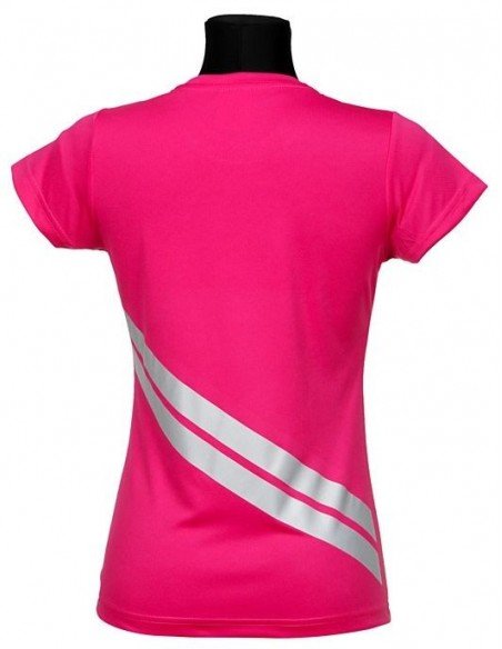 Moteriški marškinėliai su atšvaitinėmis juostomis