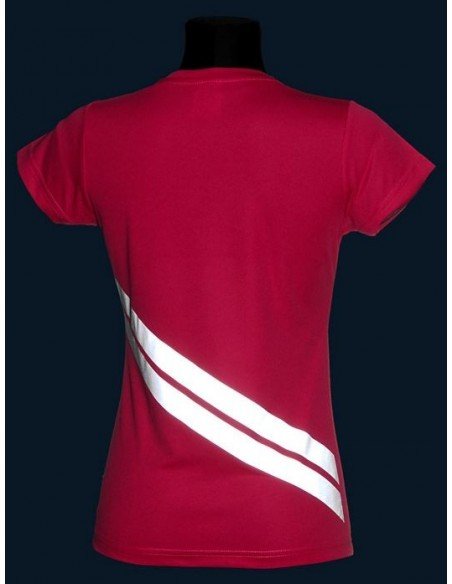 Moteriški marškinėliai su atšvaitinėmis juostomis