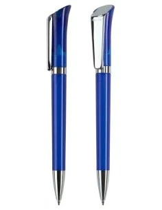 Skaidrūs rašikliai Gala su metaline detale 2