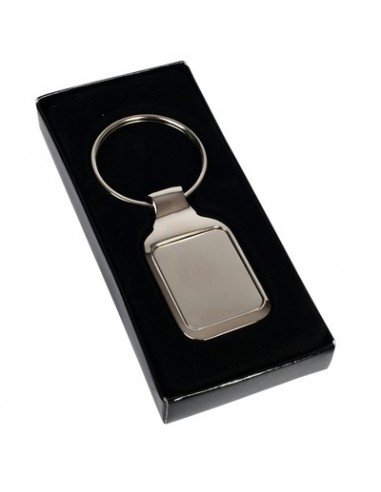 Metalinis raktų pakabukas Rectangular